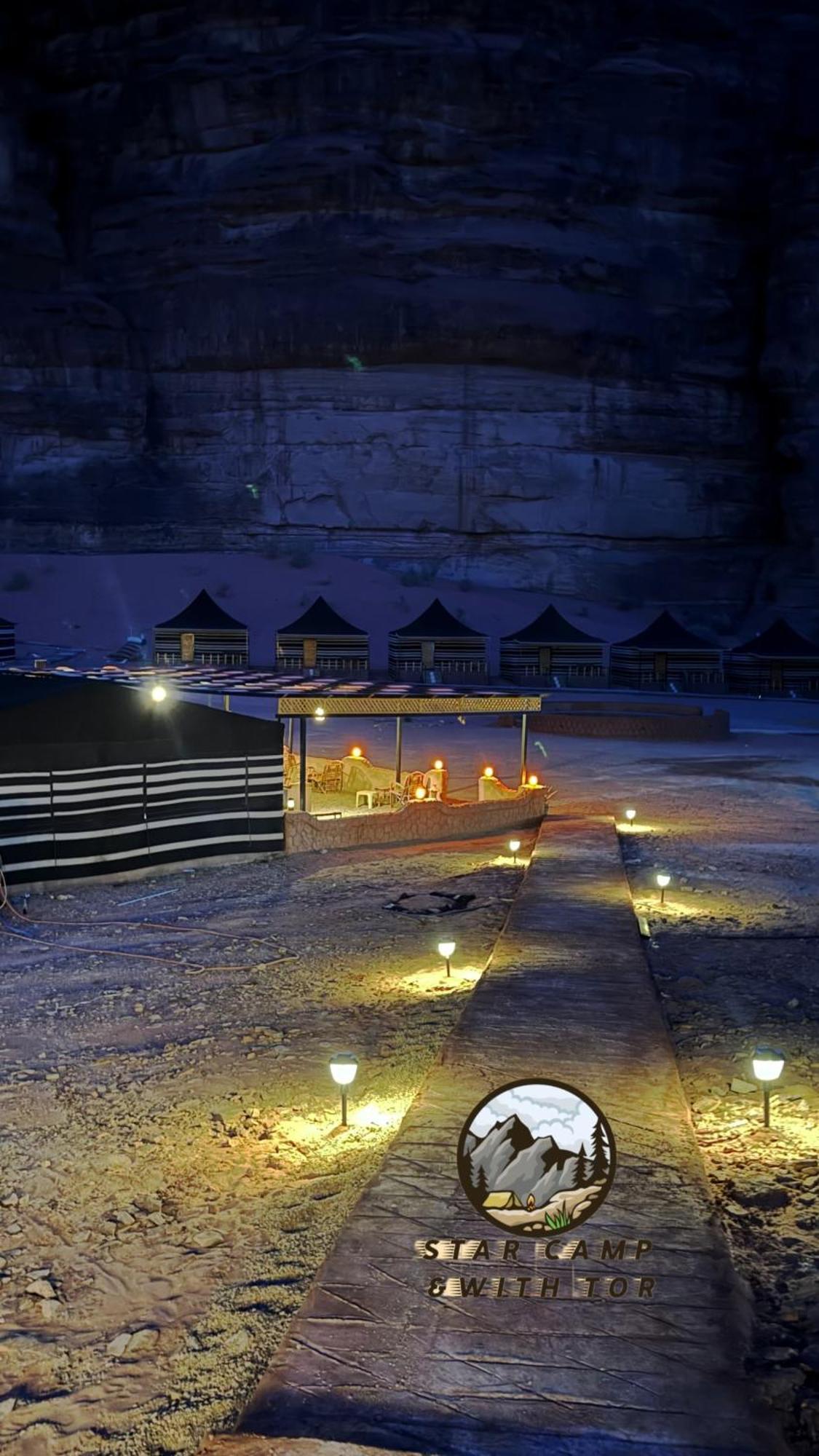 Star Camp & With Tor Hotel Wadi Rum Exterior foto