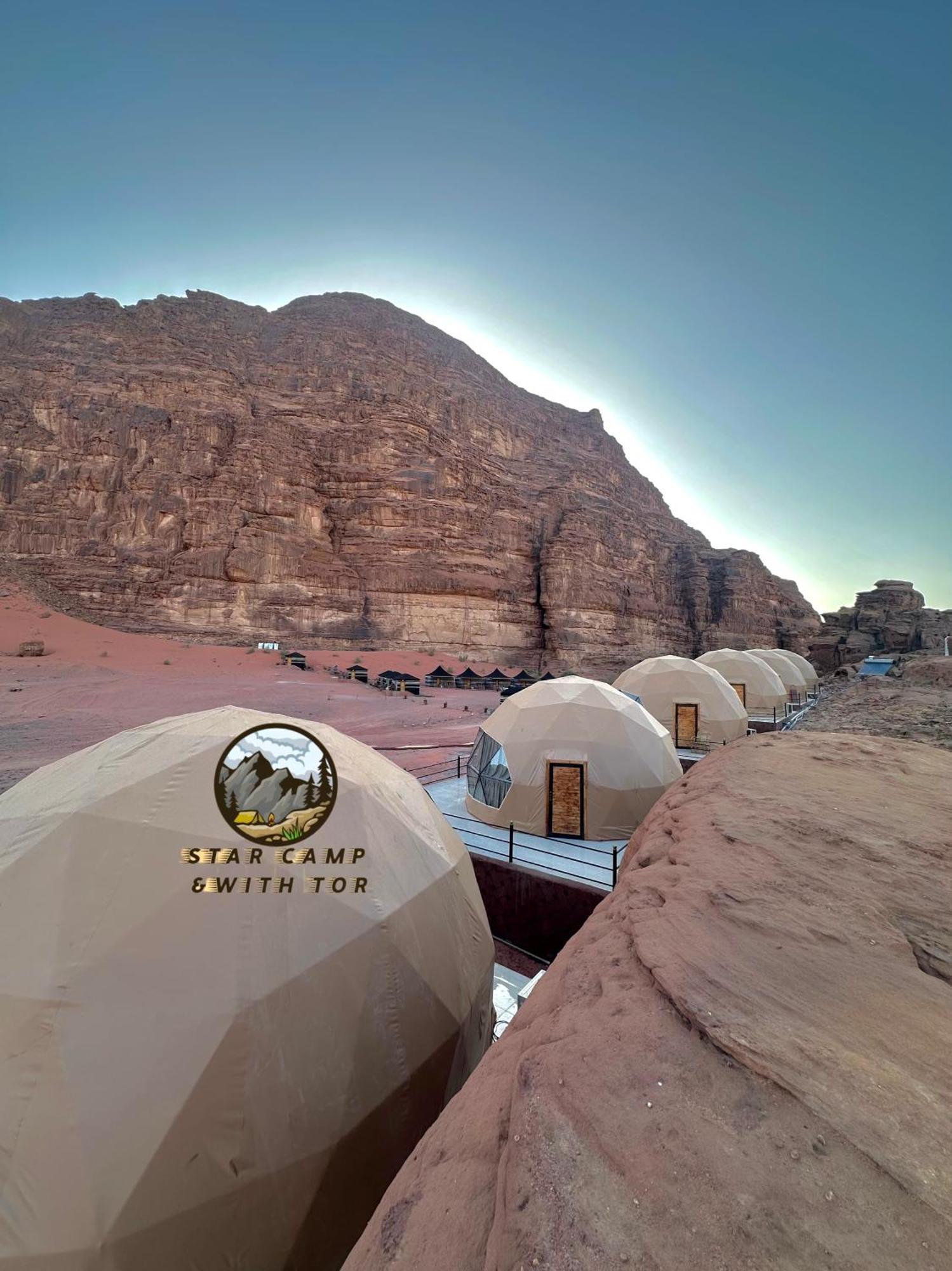 Star Camp & With Tor Hotel Wadi Rum Exterior foto