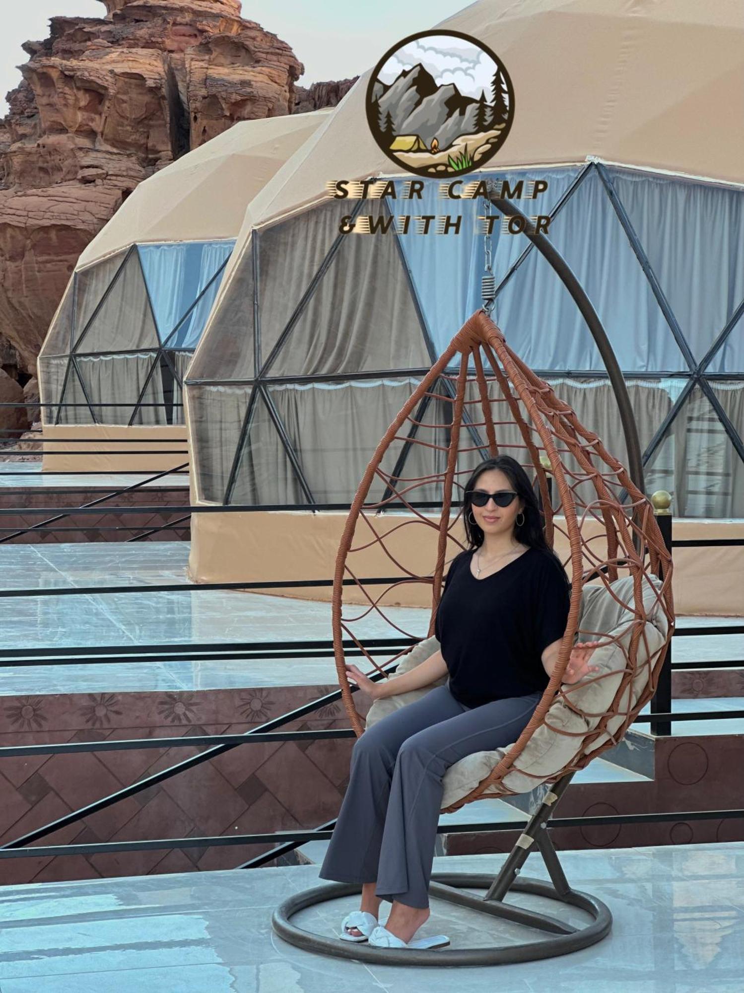 Star Camp & With Tor Hotel Wadi Rum Exterior foto