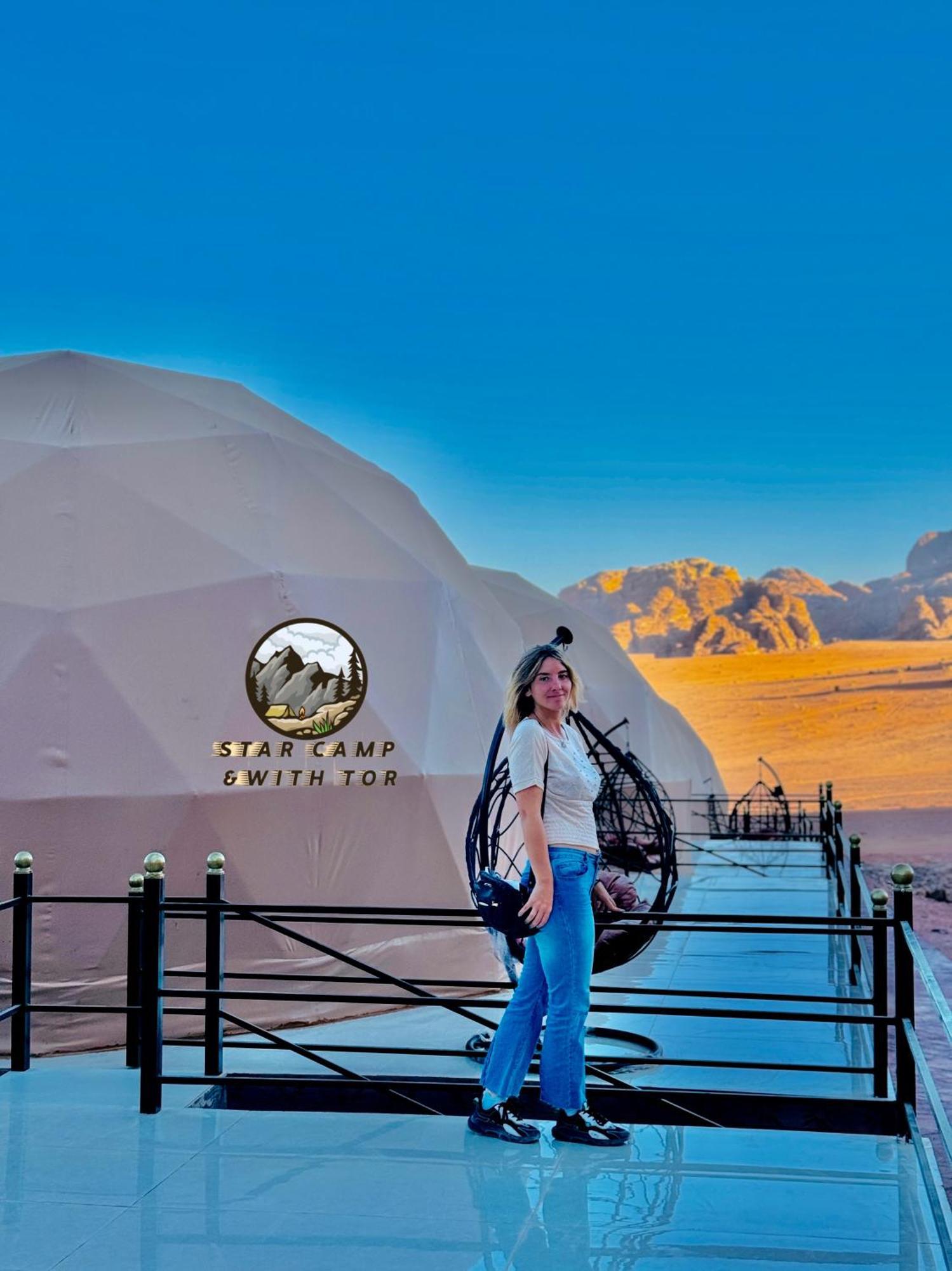 Star Camp & With Tor Hotel Wadi Rum Exterior foto
