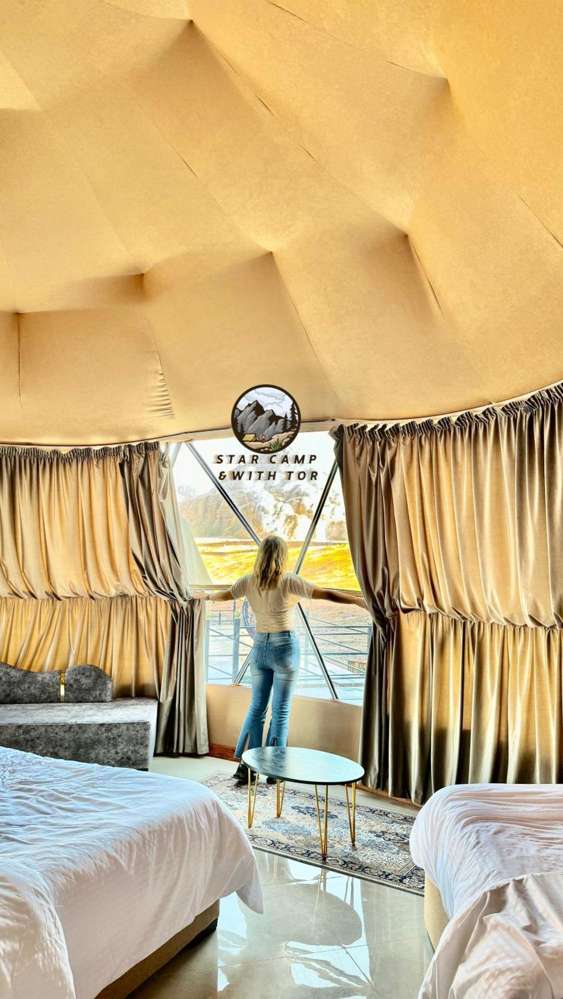 Star Camp & With Tor Hotel Wadi Rum Exterior foto